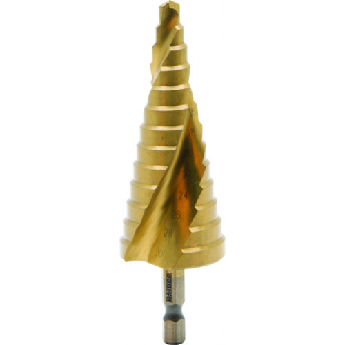 STOPENJSKI SVEDER 1/4" HEX ø6-30mm